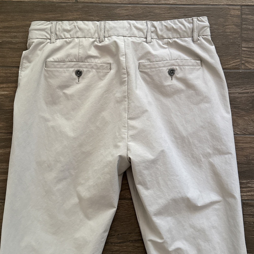 James Perse Golf Trouser Men 34x29 (3) Gray Slim Fit Performance Stretch Pants - Picture 11 of 12